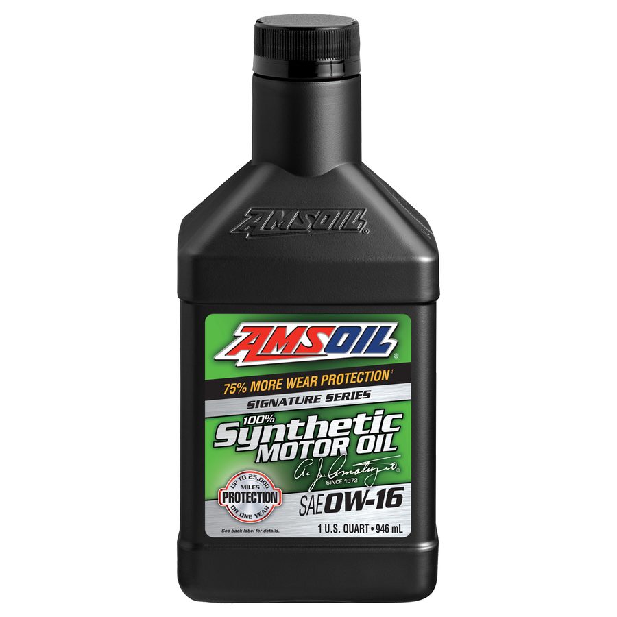 AMSOIL Signature Series 0W-16 100% Synthetic Motor Oil